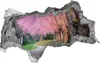 Selbstklebender Loch-3D-Aufkleber 95x73 cm Kirschblüten Produktbild-Vorschau 1