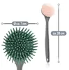 com-four® 3x Spülbürste - Küchenhelfer mit Silikonborsten - Produktbild-Vorschau 6