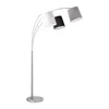 JUST LIGHT LED Stehlampe MELVIN Stoffschirme Mit drei Produktbild-Vorschau 1