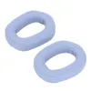 Two blue ear pads for headphones are shown on a white background. Náhled obrázku produktu
