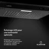 UW60BL Hotte d'aspiration 60 cm Hotte encastrée LED 210 Voir les images du produit 5