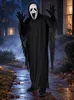 Screamface Howling Ghost Kostüm für Erwachsene, schwarz, Produktbild-Vorschau 4
