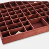 Woodweaver | Drewniany bordowy organizer na biżuterię – 51 Podgląd zdjęcia produktu 5