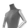 120-210cm Mannequin Femme Réglable Autoportant Gris Forme Voir les images du produit 8