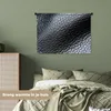 MuchoWow® Wandteppich Wandbehang Leder - Textur - Schwarz - Produktbild-Vorschau 4
