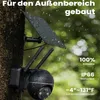 2 Stück 4G LTE Überwachungskamera Aussen Solar mit SIM Produktbild-Vorschau 6