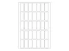 Vielzwecketiketten weiß 12x30 mm Papier matt 1120 St. Produktbild-Vorschau 14