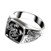 Männer Skorpion graviert Legierung breiter Finger Ring Produktbild-Vorschau 7