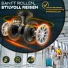 tillvex® Reisekoffer Set 4-TLG. + Gepäckwaage, 8X Produktbild-Vorschau 3