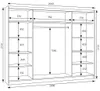 BELANO Schwebetürenschrank 200 cm mit Spiegel – Produktbild-Vorschau 4