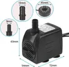 MIAJARD Springbrunnen Pumpe,12 LED Aquariumpumpe mit Produktbild-Vorschau 5
