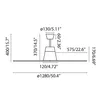 Faro 33480-14, Haushalts-Lamellenlüfter, Weiß, Zimmerdecke, Produktbild-Vorschau 6