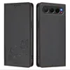 Kožené pouzdro pro ZTE nubia Air, motýlí ražbou, Náhled obrázku produktu 1