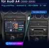 6+128G Carplay 8-Kern Für Audi A4 8E 8H B6 B7 2000-09 Voir les images du produit 2