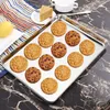Terlulu Backblech Set Edelstahl Kuchenblech 40x30x2,5cm 2er Produktbild-Vorschau 7