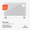 Klarstein elektrický ohrievač, 2500W, konvektor, ovládanie Náhľad obrázku produktu 4