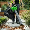 Benzin Laubsauger Laubbläser Gartenstaubsauger mit Häcksler Produktbild-Vorschau 5