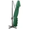 vidaXL Ombrello Ampel con ventilazione 400x300 cm Verde Anteprima dell’immagine prodotto 4
