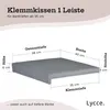 Klemmkissen Sitzkissen 1 Leiste 35cm Klemmtiefe Kunstleder Produktbild-Vorschau 7