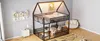 Letto a castello Sweiko 140x200 con recinzione e luce LED, Anteprima dell’immagine prodotto 17