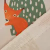 SCHÖNER LEBEN. Vorhang Eichhörnchen Hügel mint braun ocker Produktbild-Vorschau 9