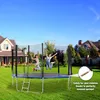 Kryt okrajů trampolíny AREBOS a bezpečnostní síť Odolný Náhled obrázku produktu 2