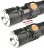 2x LED Taschenlampe Starke USB Lampe Polizei Swat Produktbild-Vorschau 5