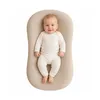 Babynest, Bequem Babybett, Weich Atmungsaktiv Babynestchen Produktbild-Vorschau 1