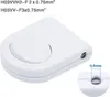 A white inline switch for a power cord. Produktbild-Vorschau