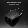 SBS PD Reiselader UltraSlim 20W USB-C GaN, zwart Productafbeelding-voorbeeld 4