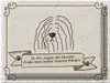 vianmo Blechschild 30x40 cm In den Augen des Hundes Frieden Produktbild-Vorschau 1