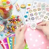 Papiertüten, 40 Stück Bunte Geschenktütenmit 84 Aufkleber Produktbild-Vorschau 4