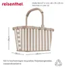 Reisenthel carrybag, Braun, Weiß, Aluminium, Polyester, Produktbild-Vorschau 3