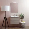 Mobile bagno con cassetti e lavabo ceramico + luce a led 60 Anteprima dell’immagine prodotto 2