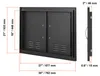 VEVOR BBQ-Zugangstür, 990x660 mm Doppelte Außentür für die Produktbild-Vorschau 7