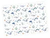 5 Bögen Geschenkpapier Meerestiere bunt Aquarell - 1,60€/qm Produktbild-Vorschau 1