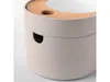 SAXBORGA Plastový box se zrcadlovým víkem IKEA Náhled obrázku produktu 4
