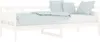 vidaXL Tagesbett Weiß Massivholz Kiefer 80x200 cm Produktbild-Vorschau 3