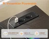 ODK scrivania a L con cassetti e LED, 174x100cm, scrivania Anteprima dell’immagine prodotto 8