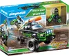 The image shows the packaging of a Playmobil Off-Road Action Truck set, featuring the truck, a motorcycle, and a figure in action poses. Anteprima dell’immagine prodotto