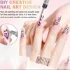12 farbiges Nageldesign Marker Set Schnelltrocknende Produktbild-Vorschau 4