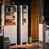 SoBuy BZR158-W Hochschrank Badschrank mit Wäschesack Produktbild-Vorschau 2