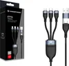 CONCEPTRONIC USB-C/A 3.0 -> kabel 3 v 1 100W 1,50m Náhled obrázku produktu 2