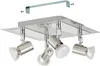ROTTELO Spot - L26 x B24 cm - nickel-matt, chrom - 4X4,6W Produktbild-Vorschau 6