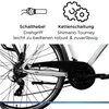 Zündapp Z802 E Bike 28" rower trekkingowy dla osób o Podgląd zdjęcia produktu 15