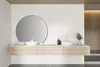 Specchio rotondo TALOS Picasso nero Ø 100 cm - con cornice Anteprima dell’immagine prodotto 7