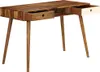 vidaXL Schreibtisch 110 x 55 x 76 cm Massivholz Akazie Produktbild-Vorschau 3