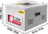 A VEVOR vacuum sealer machine with dimensions indicated. Produktbild-Vorschau