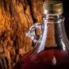 KADAX wijnbottel "Orto", glazen fles voor wijn, met gouden Productafbeelding-voorbeeld 4