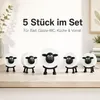 5er Set Schaf-Papierrollenhalter aus Kunststoff – Produktbild-Vorschau 6